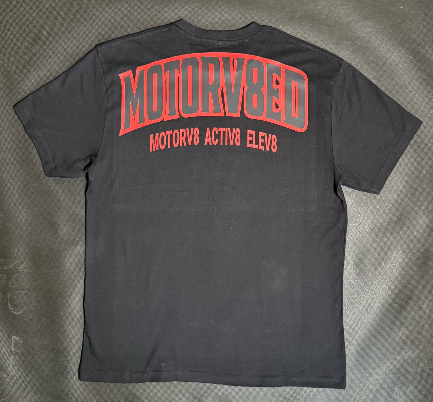 MOTORV8ED Black Tee