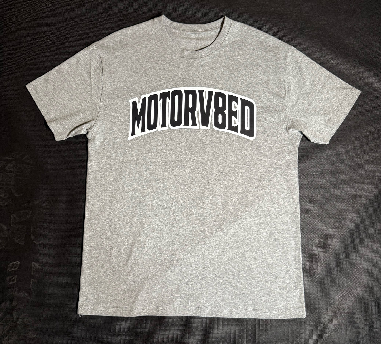 MOTORV8ED Grey Tee