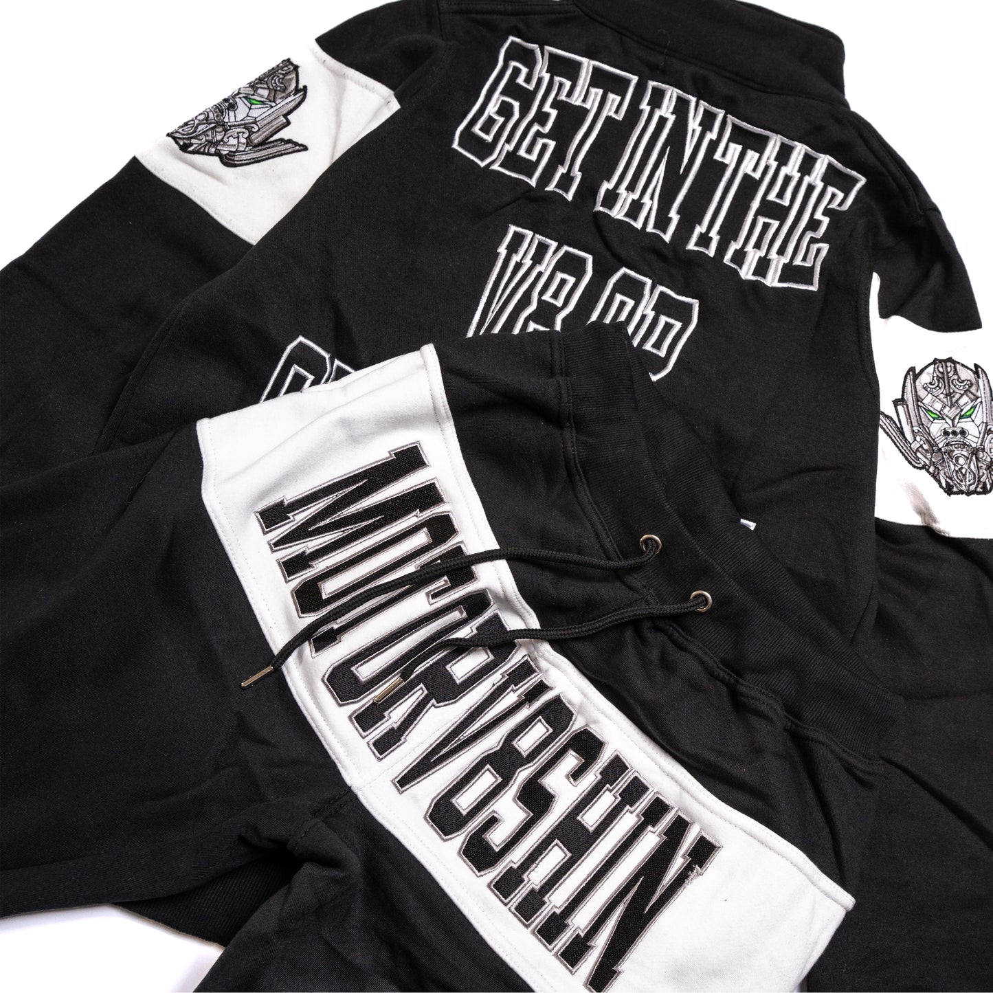 Panel Tracksuit "Black"