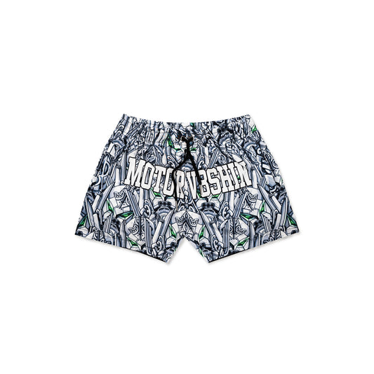 Sublimated Windbreaker Shorts